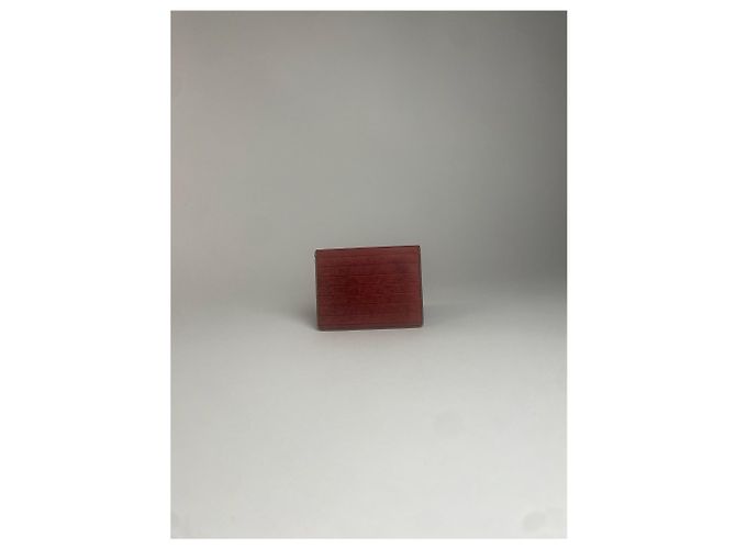 Vintage Givenchy Leather Card Holder Brown - view 9