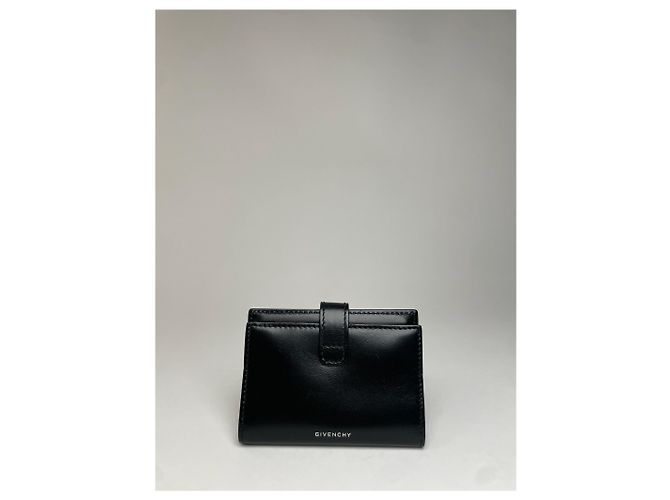Vintage Givenchy Leather Wallet Black - view 2