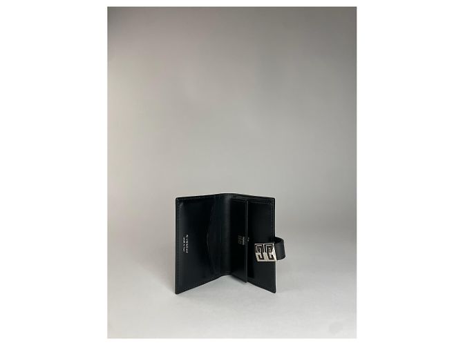 Vintage Givenchy Leather Wallet Black - view 5