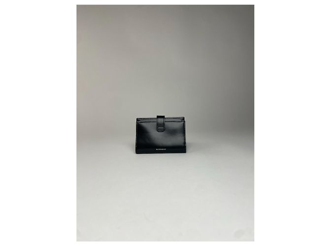 Vintage Givenchy Leather Wallet Black - view 9