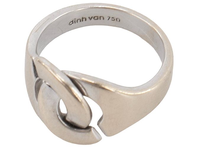 DINH-VAN - Menottes Dinh Van Ring aus Weißgold (T51) Metallisch - Ansicht 3