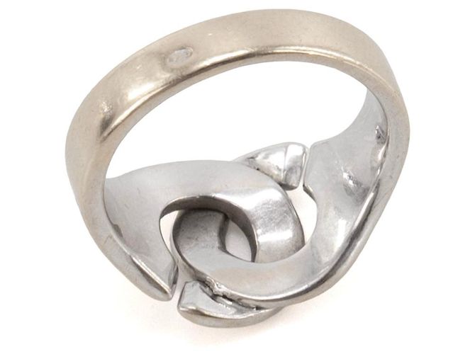 DINH-VAN - Menottes Dinh Van Ring aus Weißgold (T51) Metallisch - Ansicht 4