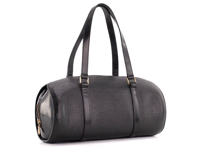 LOUIS VUITTON - Borsa Soufflot Louis Vuitton in pelle epi nera Nero - vista 2
