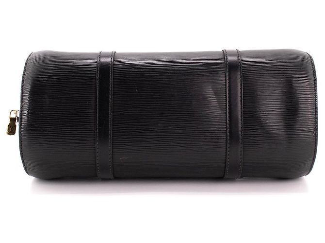 LOUIS VUITTON - Borsa Soufflot Louis Vuitton in pelle epi nera Nero - vista 4