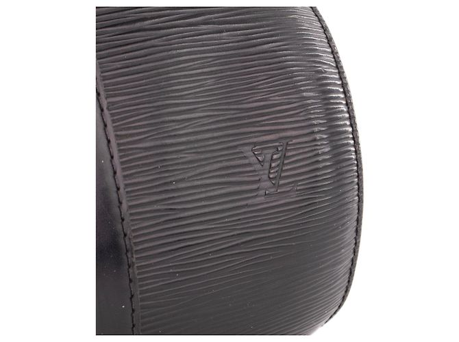 LOUIS VUITTON - Borsa Soufflot Louis Vuitton in pelle epi nera Nero - vista 5