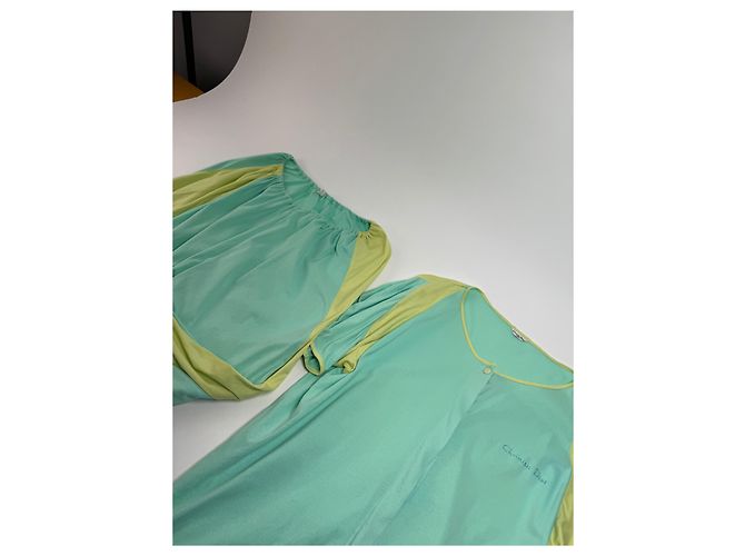 Set Vintage Dior M/L Unisex Verde - vista 3
