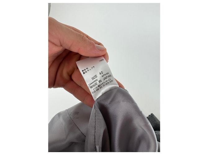 Vintage Courreges Wollkleid grau 38/M - Ansicht 11