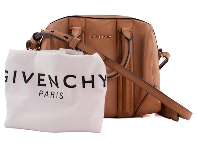 GIVENCHY - Borsa Lucrezia Givenchy in pelle marrone - vista 10