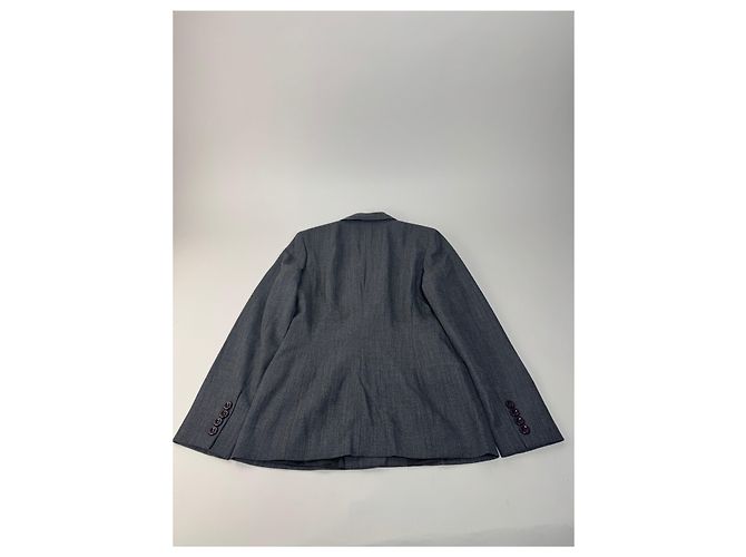 Vintage Fendi Roma Wollblazer 38/M Grau - Ansicht 11