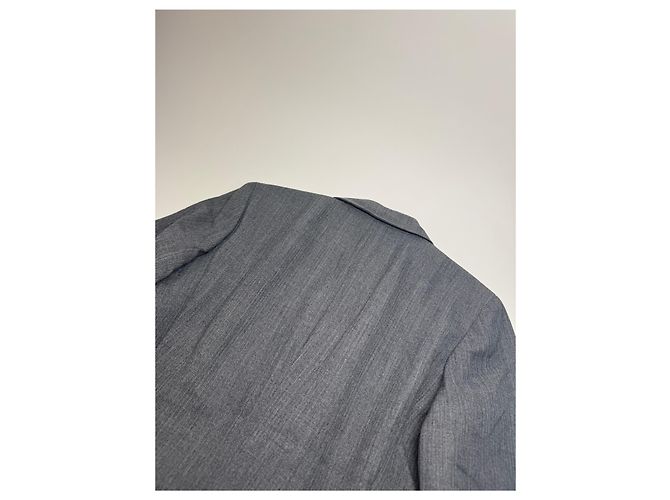 Vintage Fendi Roma Wollblazer 38/M Grau - Ansicht 13