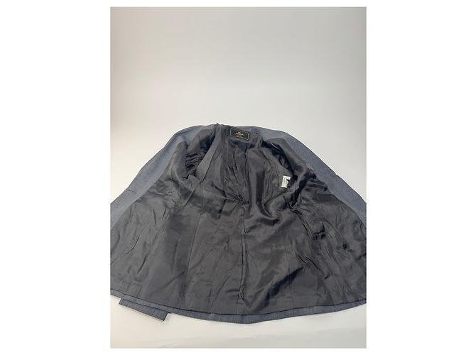 Vintage Fendi Roma Wollblazer 38/M Grau - Ansicht 4