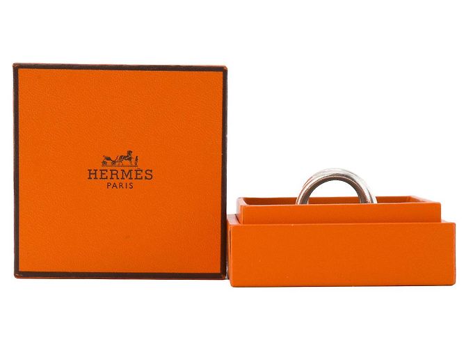 HERMÈS - Anello Vertige Hermès in argento (T49) Metallico - vista 4