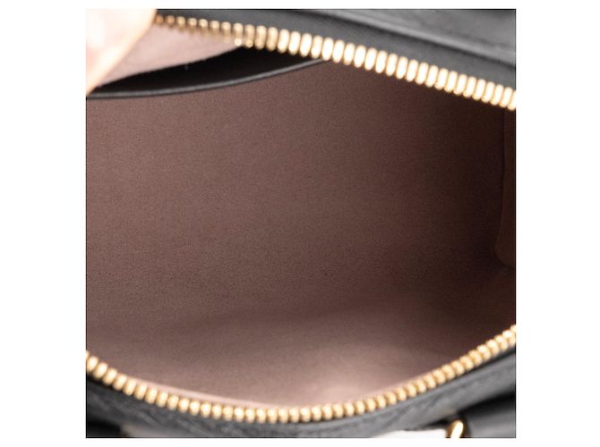 LOUIS VUITTON - Bolsa transversal Speedy 22 Louis Vuitton em couro preto estampado edição limitada - vista 8