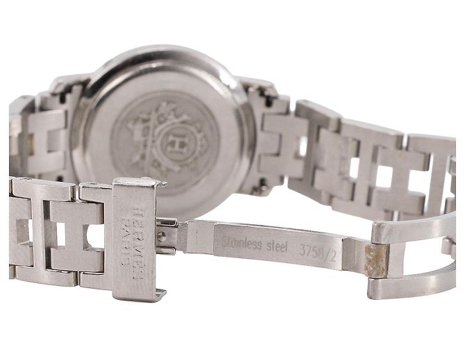 HERMÈS - Reloj Clipper Hermès de acero Metálico - vista 4
