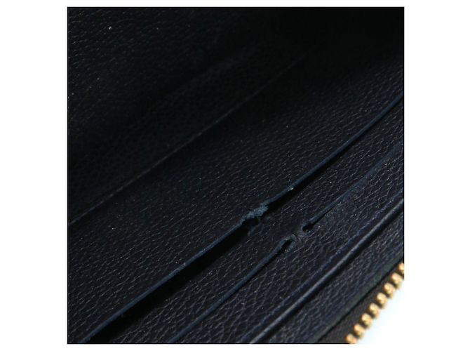 LOUIS VUITTON - Louis Vuitton Zippy wallet in navy blue empreinte leather - view 10