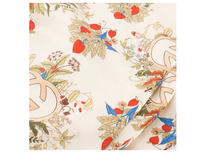 GUCCI - Stola GUCC100 Gucci in seta multicolore - vista 3