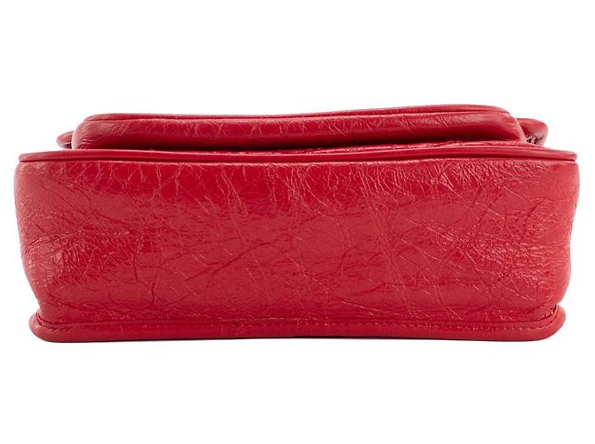 SAINT LAURENT - Borsa a Spalla Niki Baby in Pelle Ruga Rossa Rosso - vista 4