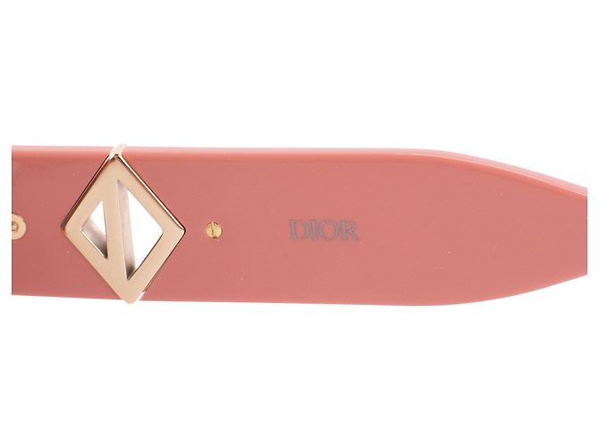 DIOR - Gafas CD Diamonds Dior de plástico rosa - vista 4