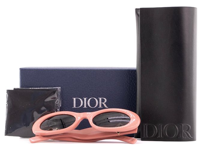 DIOR - Gafas CD Diamonds Dior de plástico rosa - vista 6