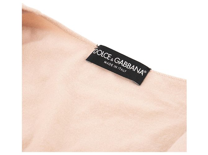 DOLCE & GABBANA - Camiseta Dolce & Gabana de tela rosa (T40) - vista 2