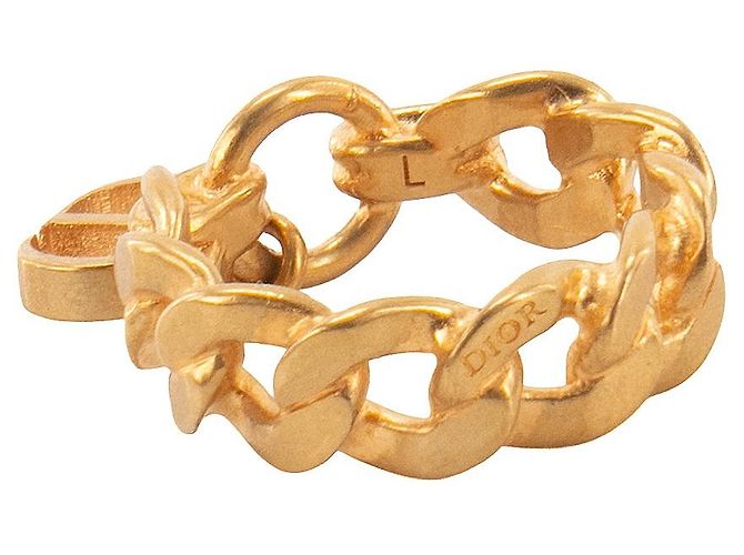 DIOR - Anello 30 Montaigne Dior in metallo dorato (L) D'oro - vista 3