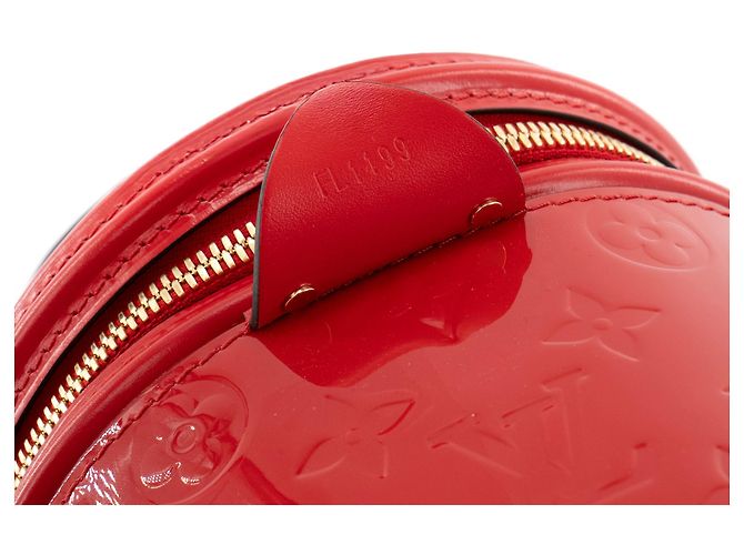 LOUIS VUITTON - Borsa Cannes Louis Vuitton in pelle verniciata rossa Rosso - vista 7