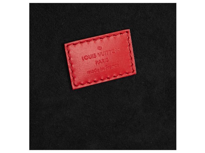 LOUIS VUITTON - Borsa Cannes Louis Vuitton in pelle verniciata rossa Rosso - vista 9