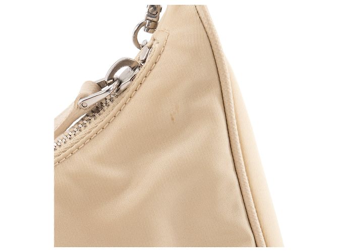 PRADA - Borsa a Spalla Re-Edition 2005 in Re-Nylon Beige - vista 8