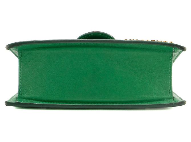 JACQUEMUS - Borsa a tracolla Bambino Jacquemus in pelle verde - vista 4