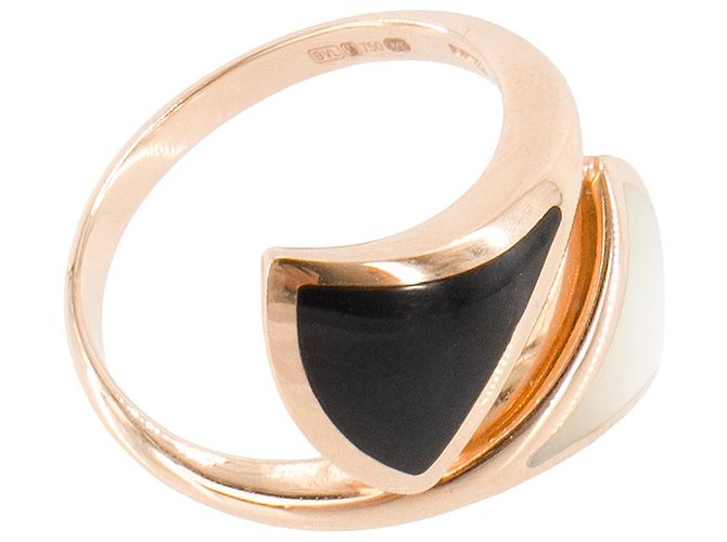 Autre Marque BULGARI - Anello Divas' Dream in oro rosa e madreperla (T54) - vista 3