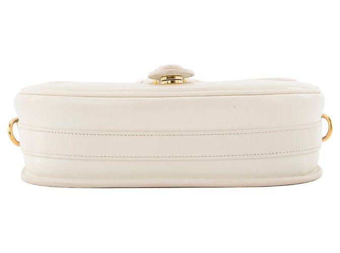 DIOR - Borsa a Spalla Bobby Dior in Pelle Liscia Bianca Bianco - vista 4