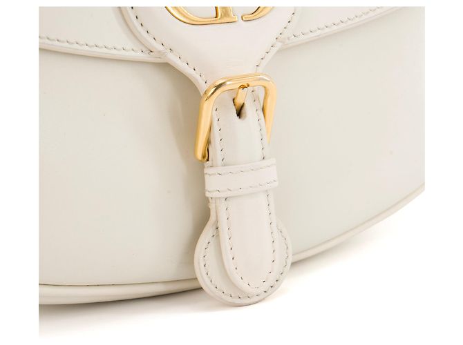 DIOR - Borsa a Spalla Bobby Dior in Pelle Liscia Bianca Bianco - vista 7