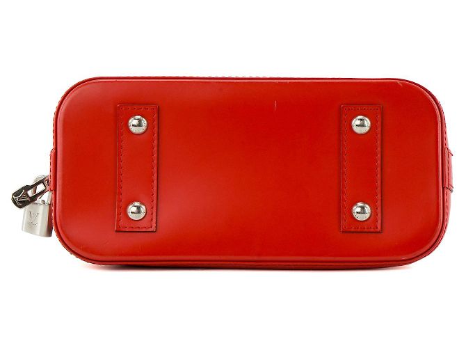 LOUIS VUITTON - Borsa a Spalla Alma BB Louis Vuitton in Pelle Epi Rossa Rosso - vista 4