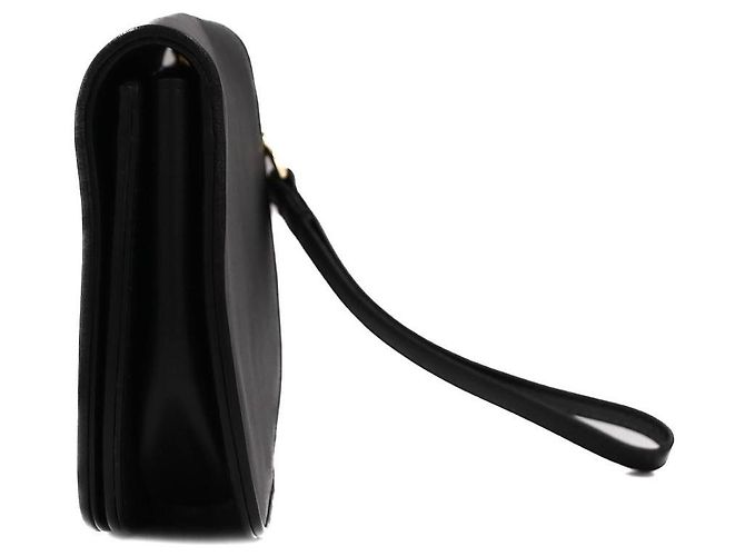 Clutch Gucci Blondie in pelle nera Nero - vista 3