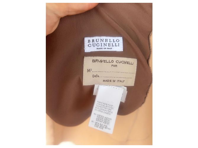 Abrigo reversible Brunello Cucinelli Beige - vista 5