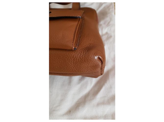 Borsa Céline in pelle marrone - vista 4