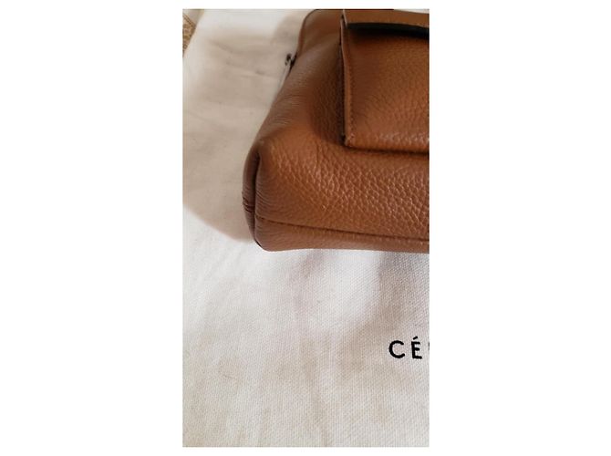 Borsa Céline in pelle marrone - vista 6