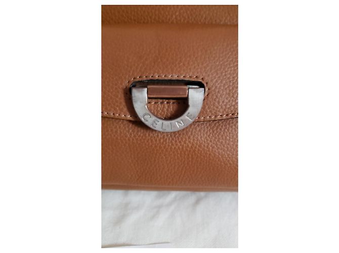 Borsa Céline in pelle marrone - vista 8