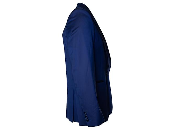 Blauer glänzender Blazer von Paul Smith - Ansicht 3