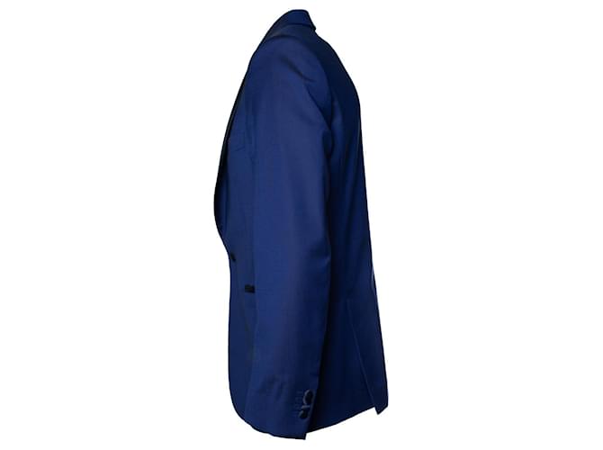 Blauer glänzender Blazer von Paul Smith - Ansicht 4