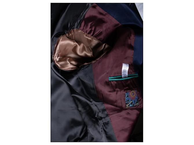 Blauer glänzender Blazer von Paul Smith - Ansicht 8