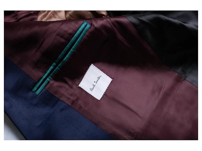 Blauer glänzender Blazer von Paul Smith - Ansicht 9