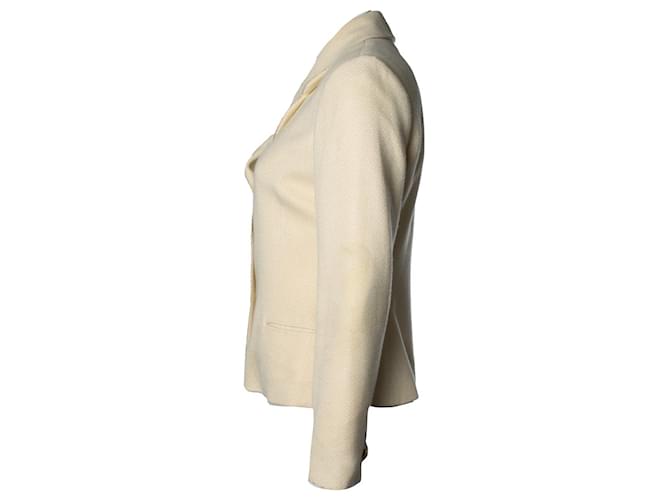 Céline, gelbe Tweed-Blazer - Ansicht 4