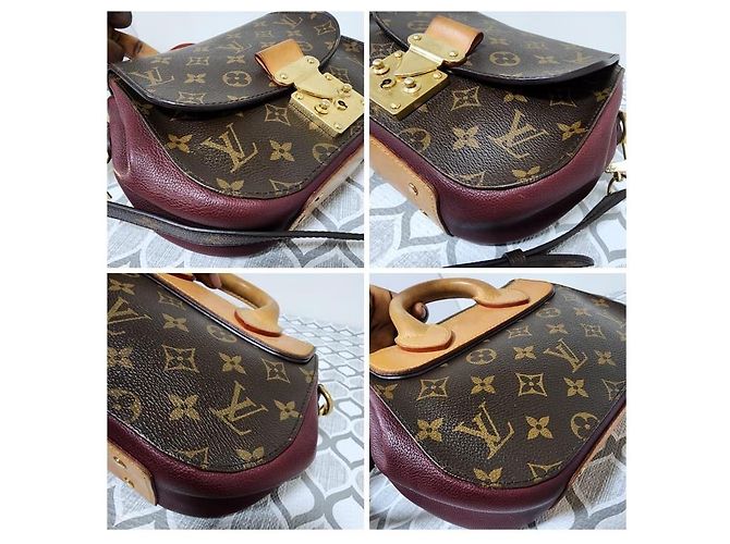 Borsa Aurore Eden PM in tela Monogram Louis Vuitton Marrone Beige - vista 11