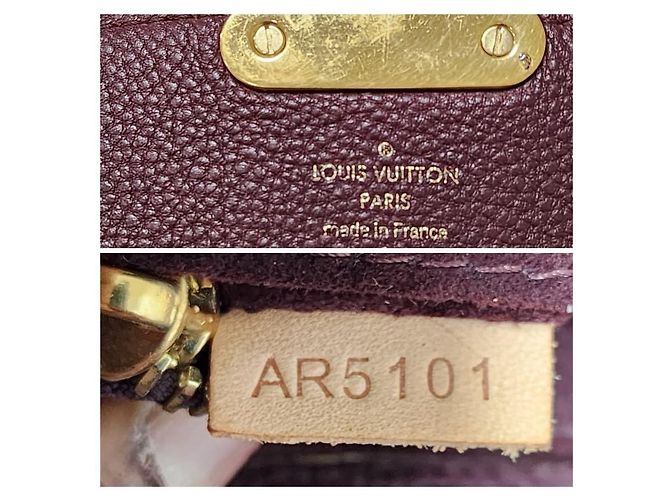 Borsa Aurore Eden PM in tela Monogram Louis Vuitton Marrone Beige - vista 12