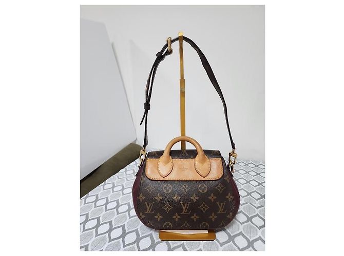 Borsa Aurore Eden PM in tela Monogram Louis Vuitton Marrone Beige - vista 4