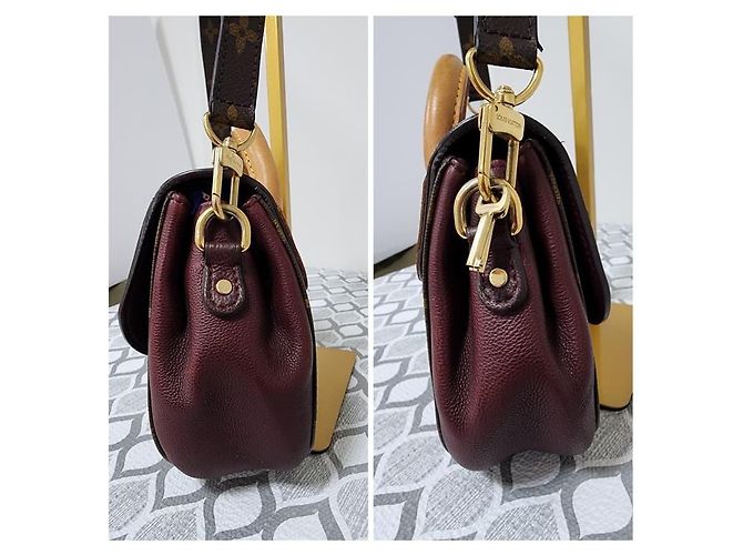 Borsa Aurore Eden PM in tela Monogram Louis Vuitton Marrone Beige - vista 6