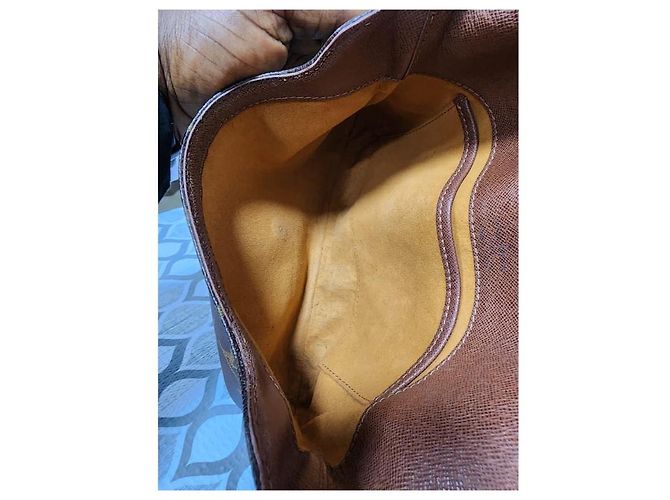 Borsa Musette Tango in tela Monogram Louis Vuitton Marrone - vista 11
