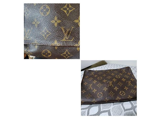 Borsa Musette Tango in tela Monogram Louis Vuitton Marrone - vista 9