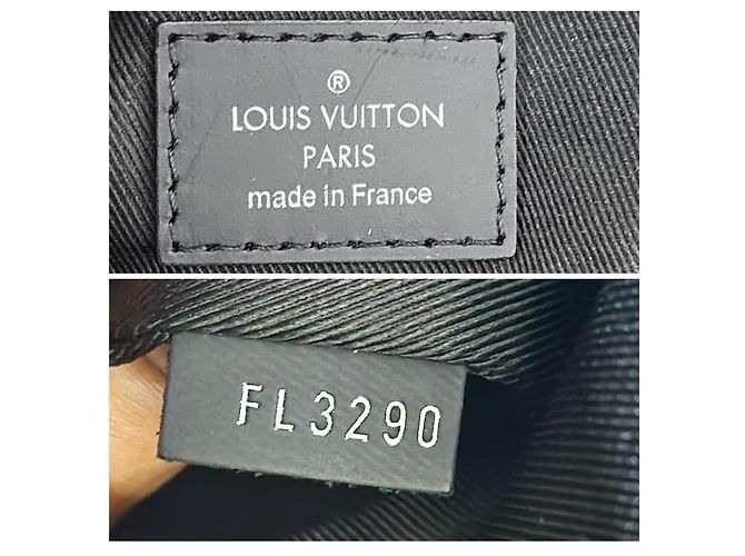 Discovery Rucksack aus Monogram Eclipse Canvas von Louis Vuitton Schwarz Grau - Ansicht 10